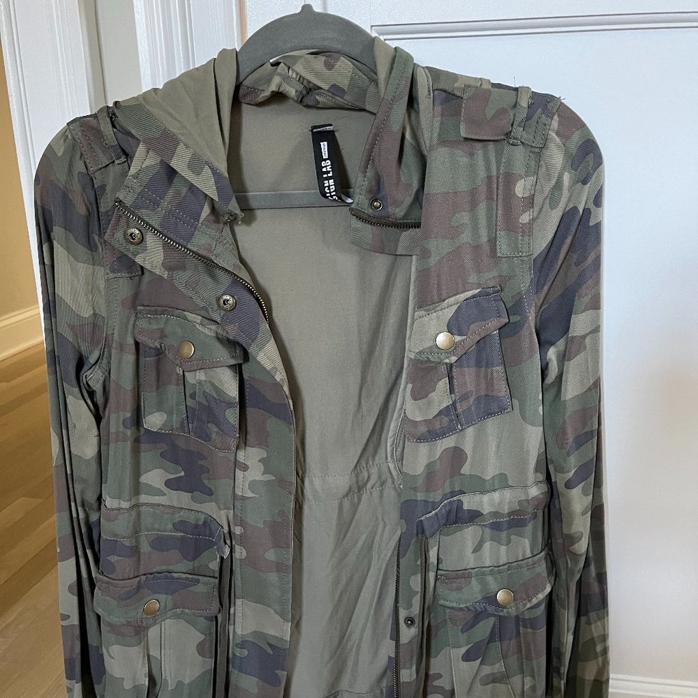 Design Lab Camouflage Jacket
